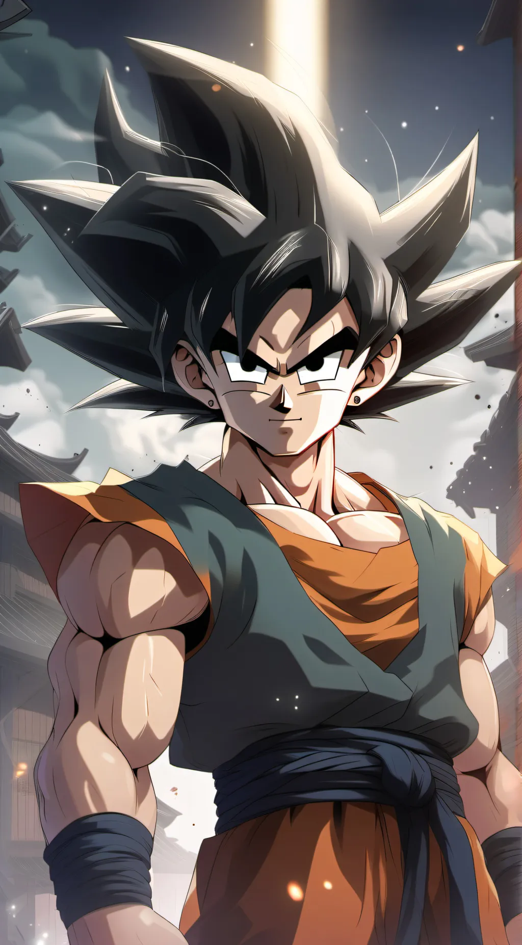 ai character: Goku background