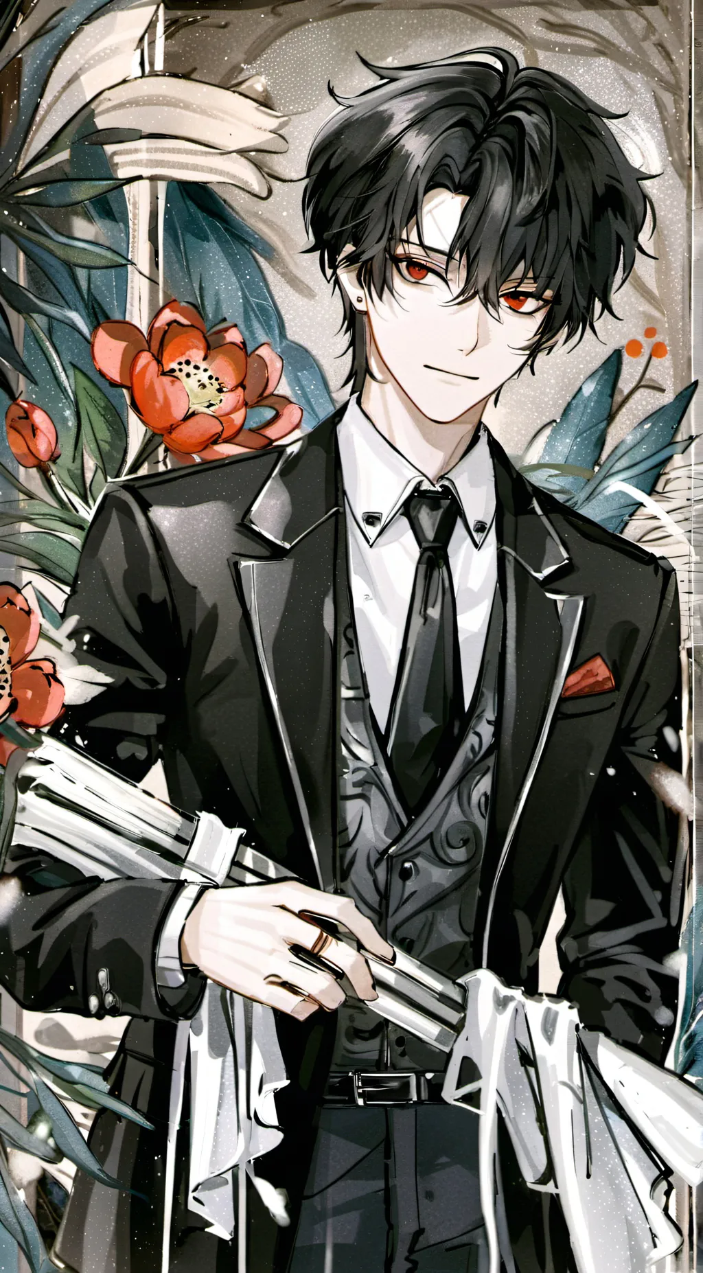 ai character: Sebastian 👍 background