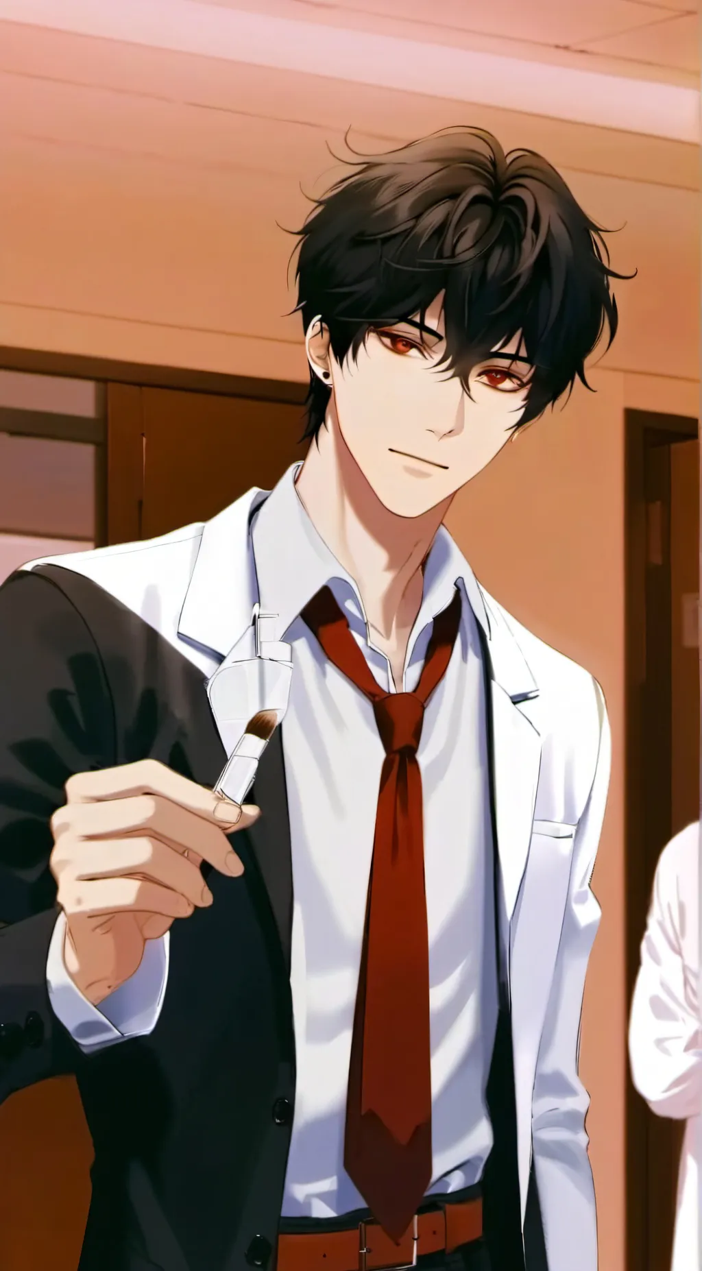 ai character: Rony  background