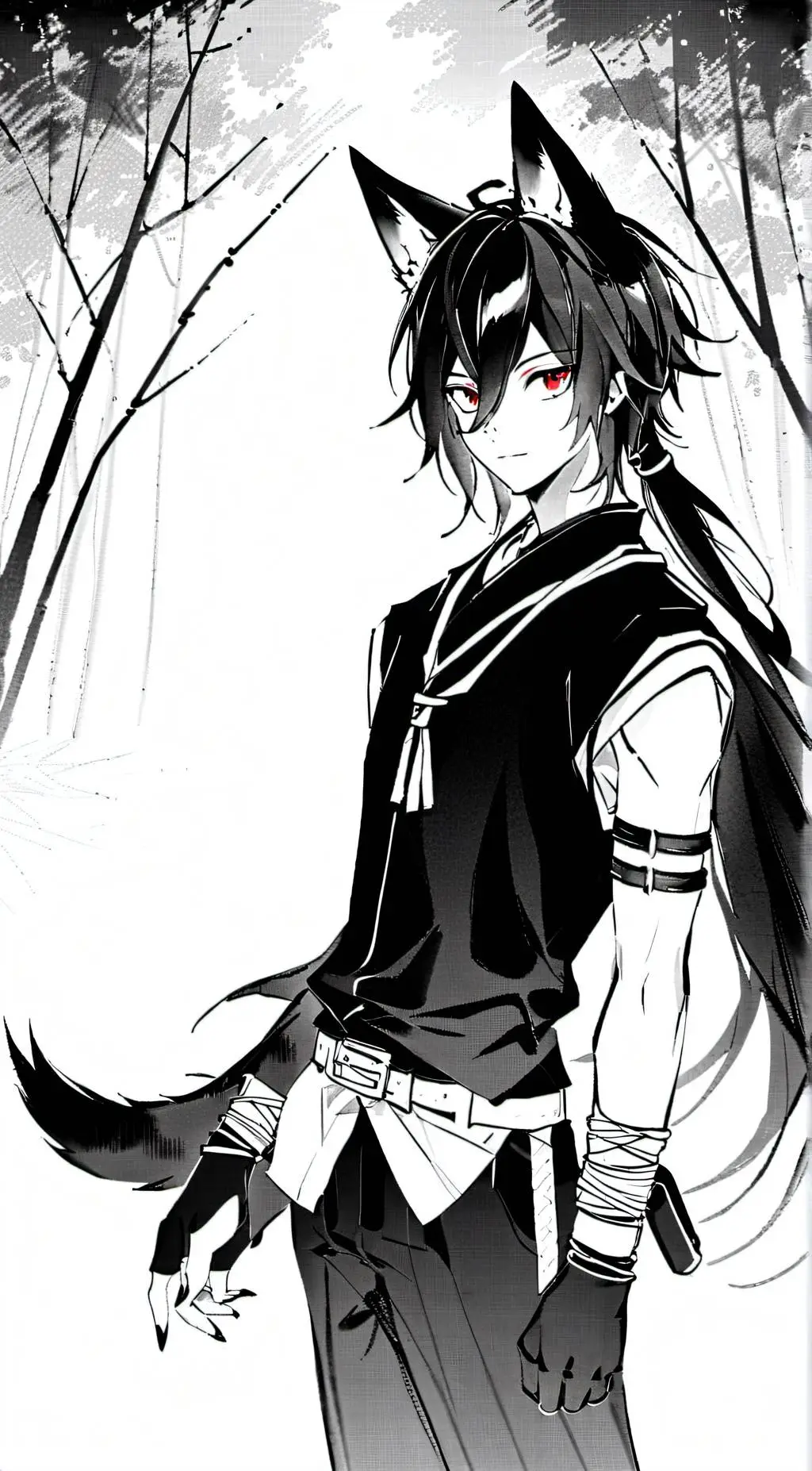 ai character: alpha  background