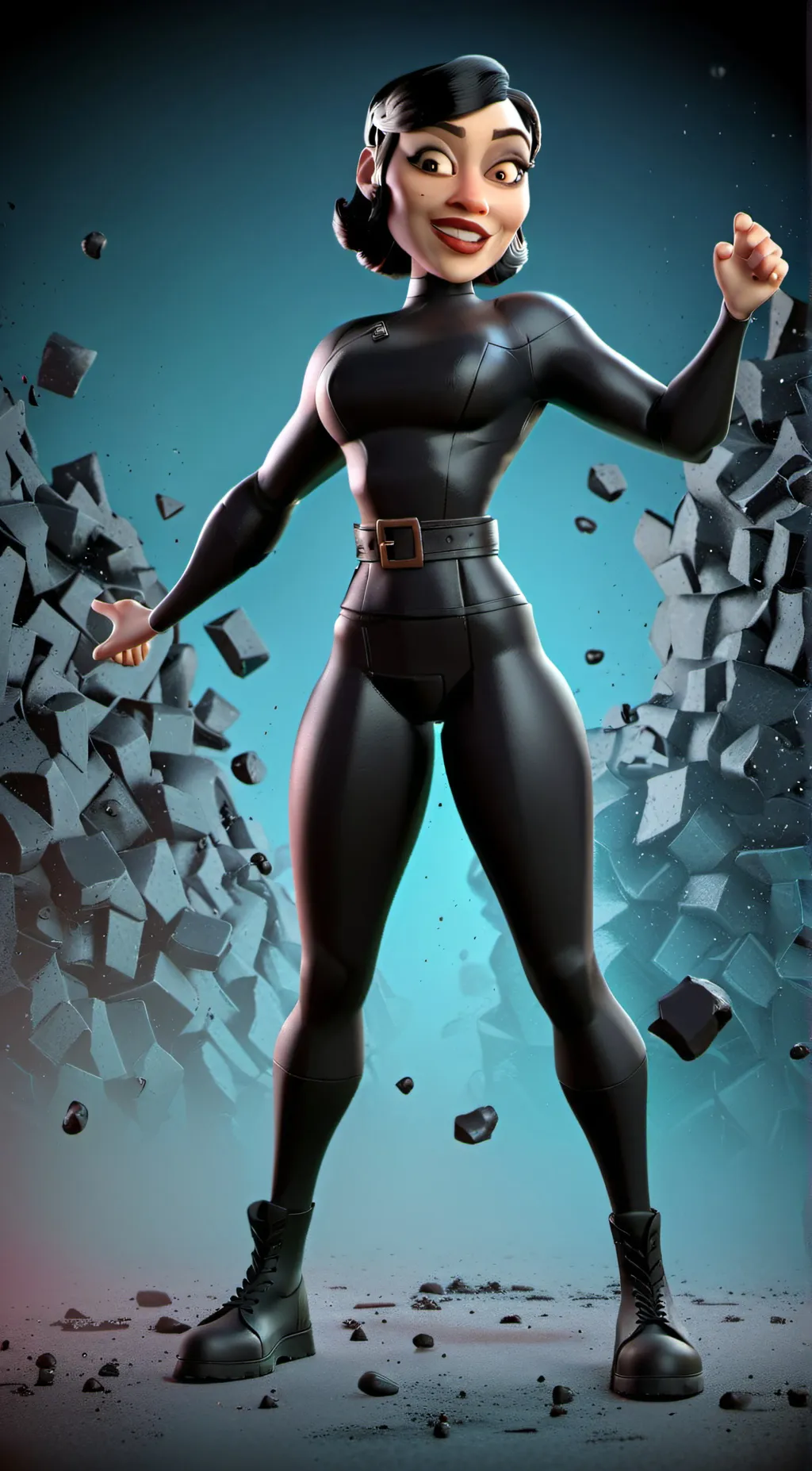 ai character: Beutifal gourgious background