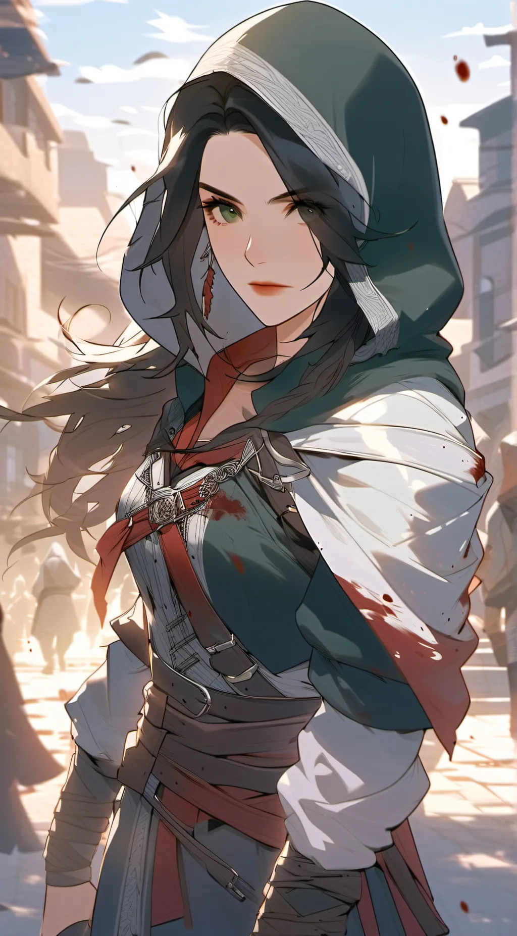 ai character: Evelyn Livingston  background