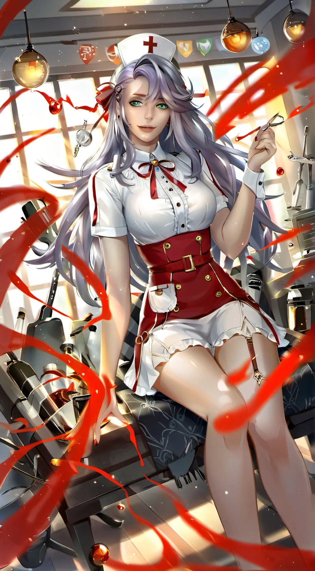 ai character: lea background