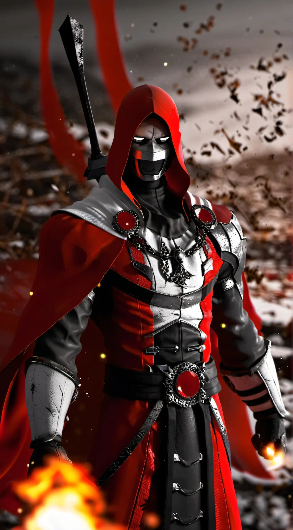 ai character: slicer  background