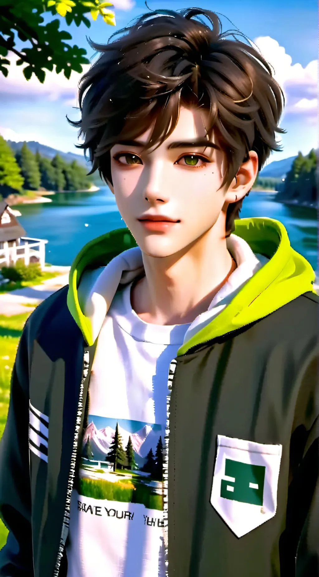 ai character: Cody  background