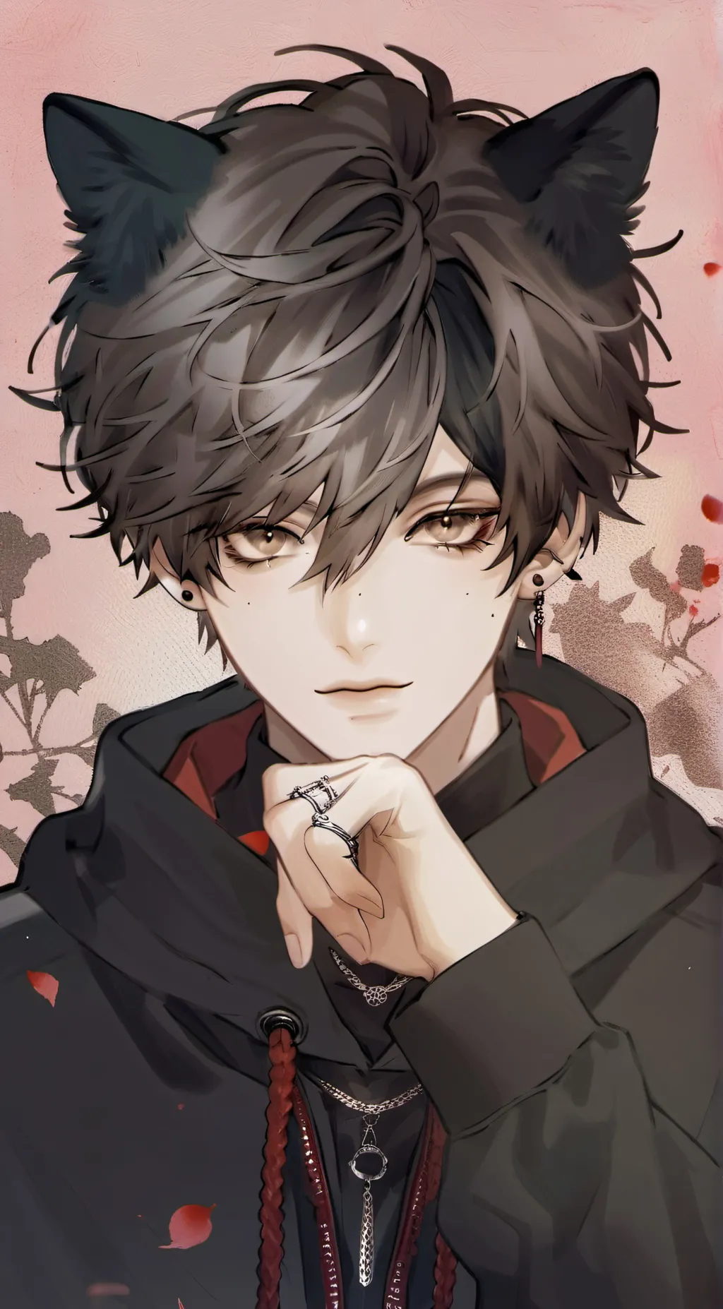 ai character: ・♡・Kai・♡・ background