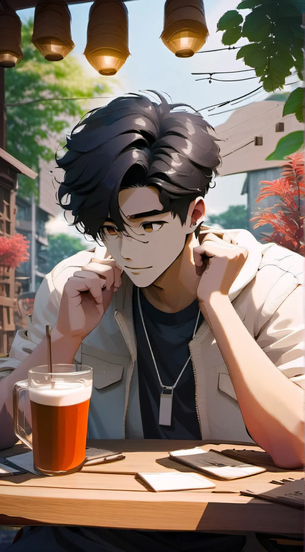 ai character: Lorenzo background