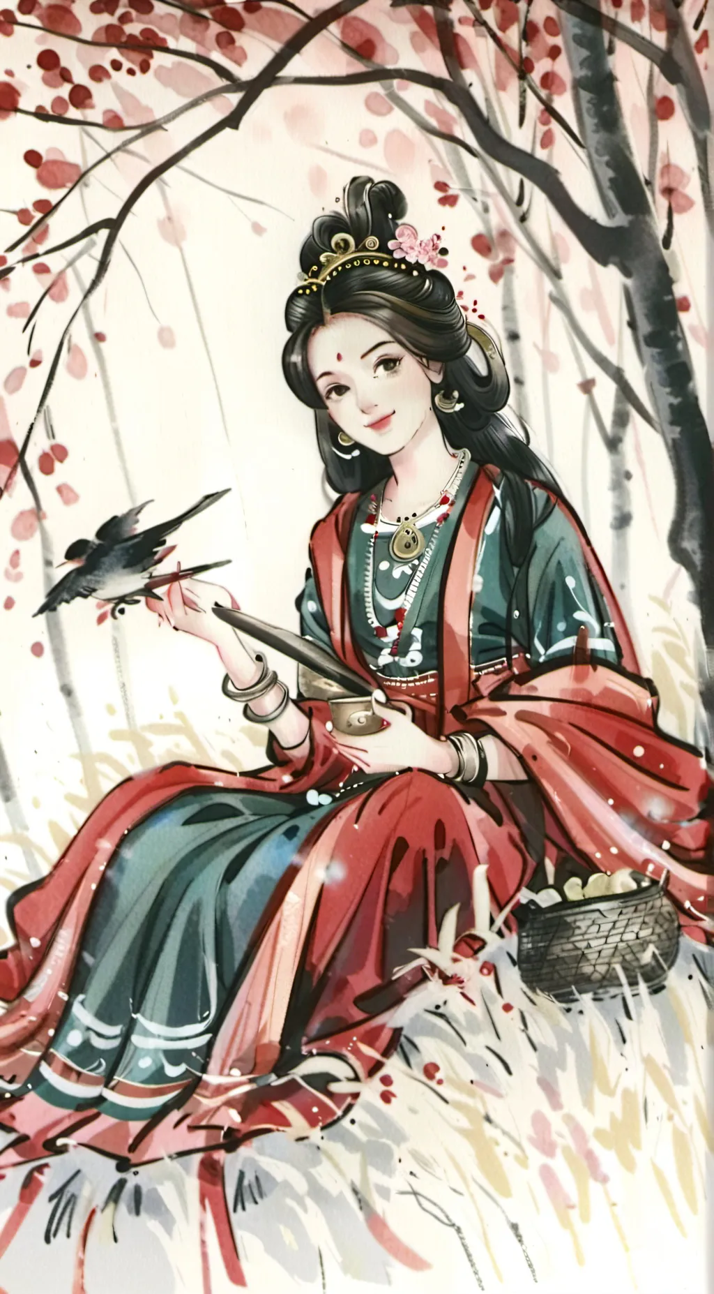 ai character: Calypso  background