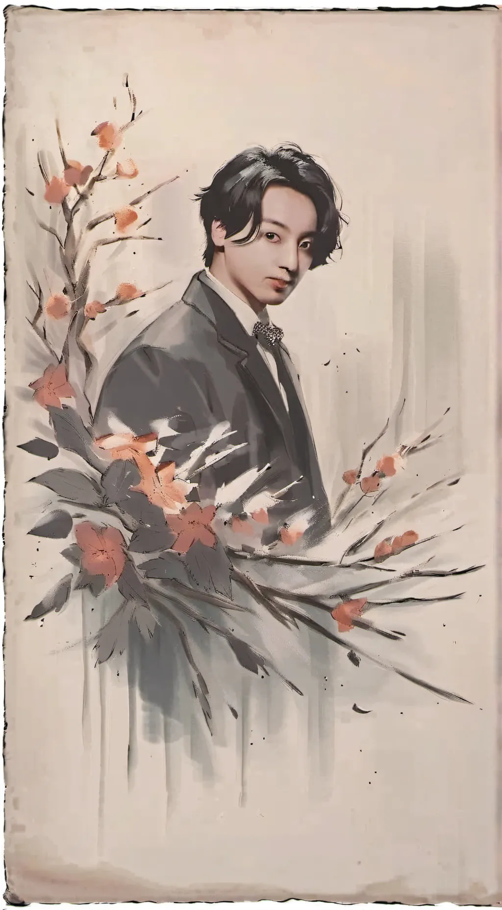 ai character: Jeon jungkook  background