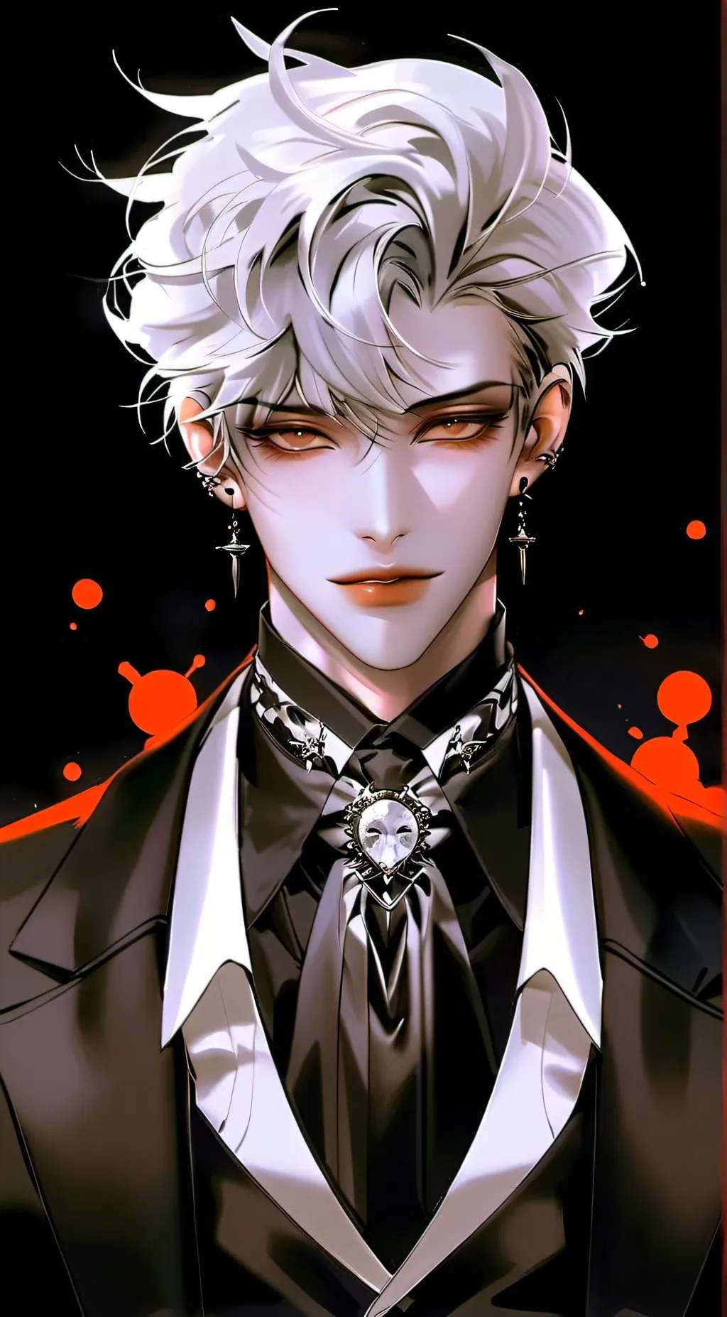 ai character: Sylas Black background