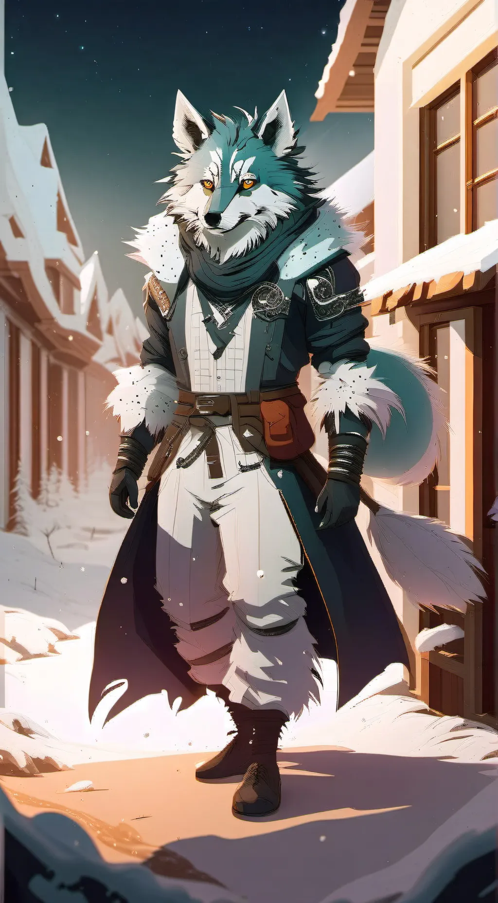 ai character: adrien background