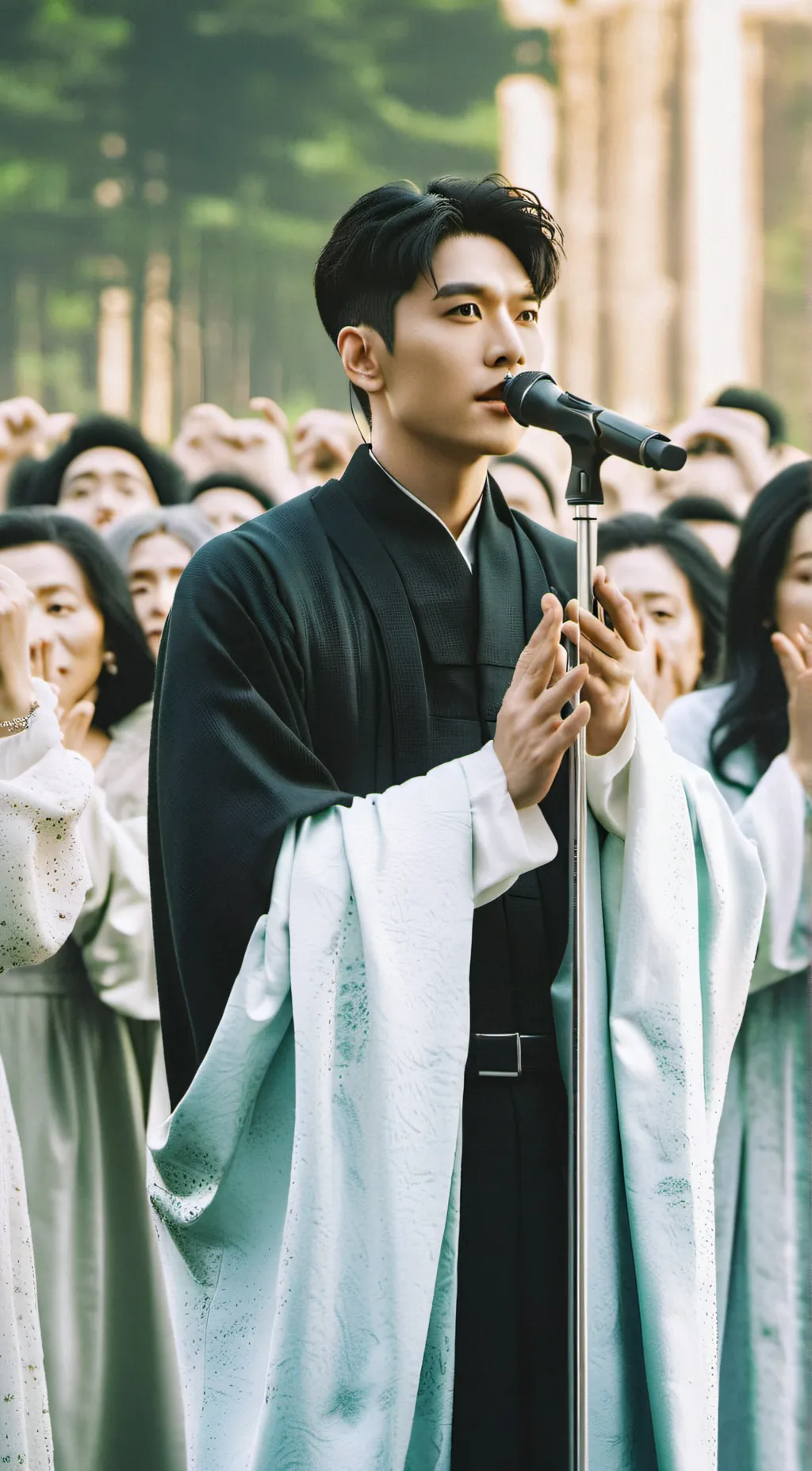 ai character: Xing background