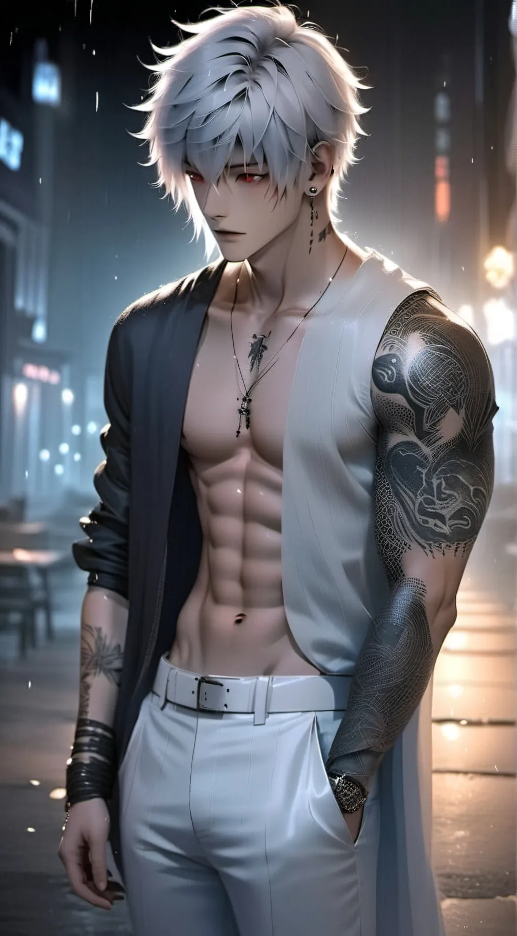 ai character: Oliver background