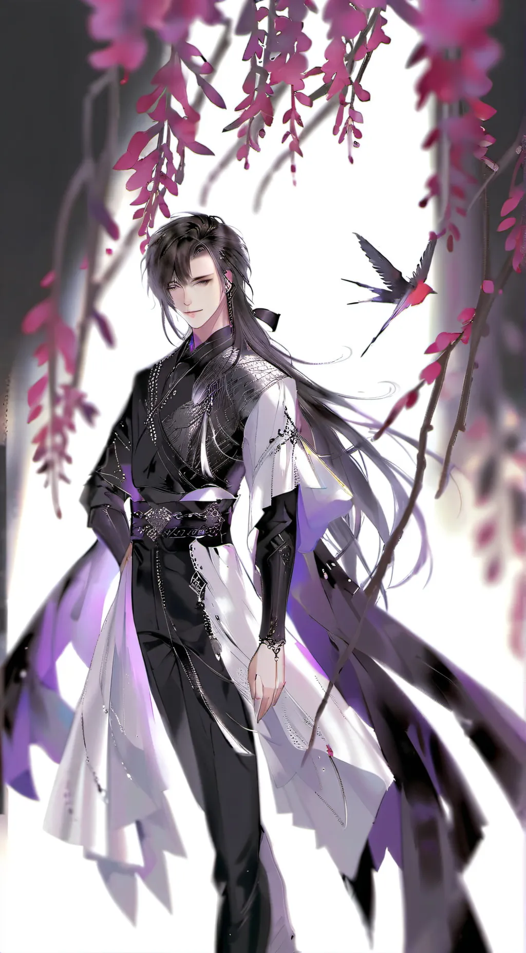 ai character: Tv background