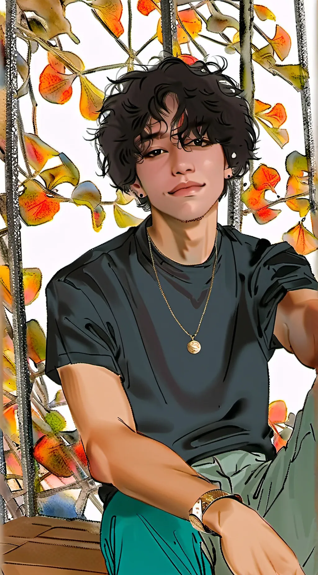 ai character: Jaylin  background