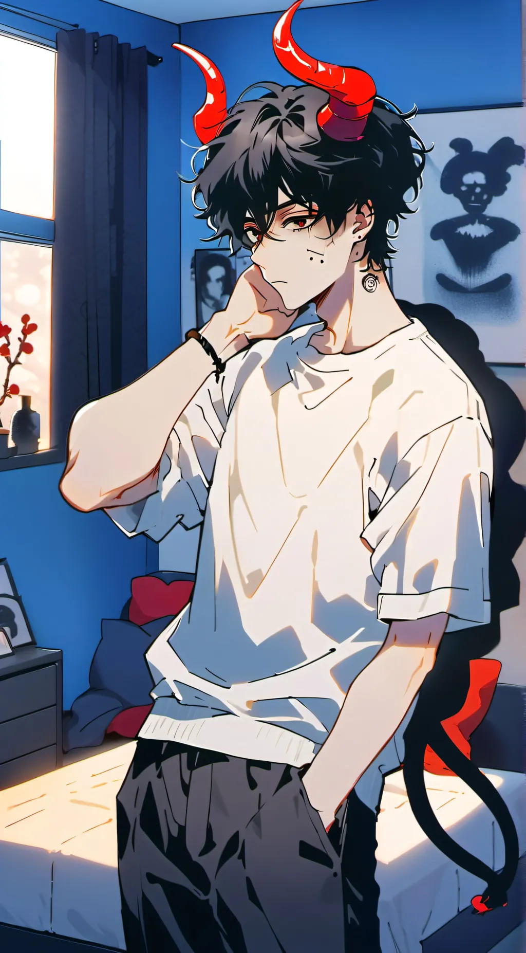 ai character: Akira background