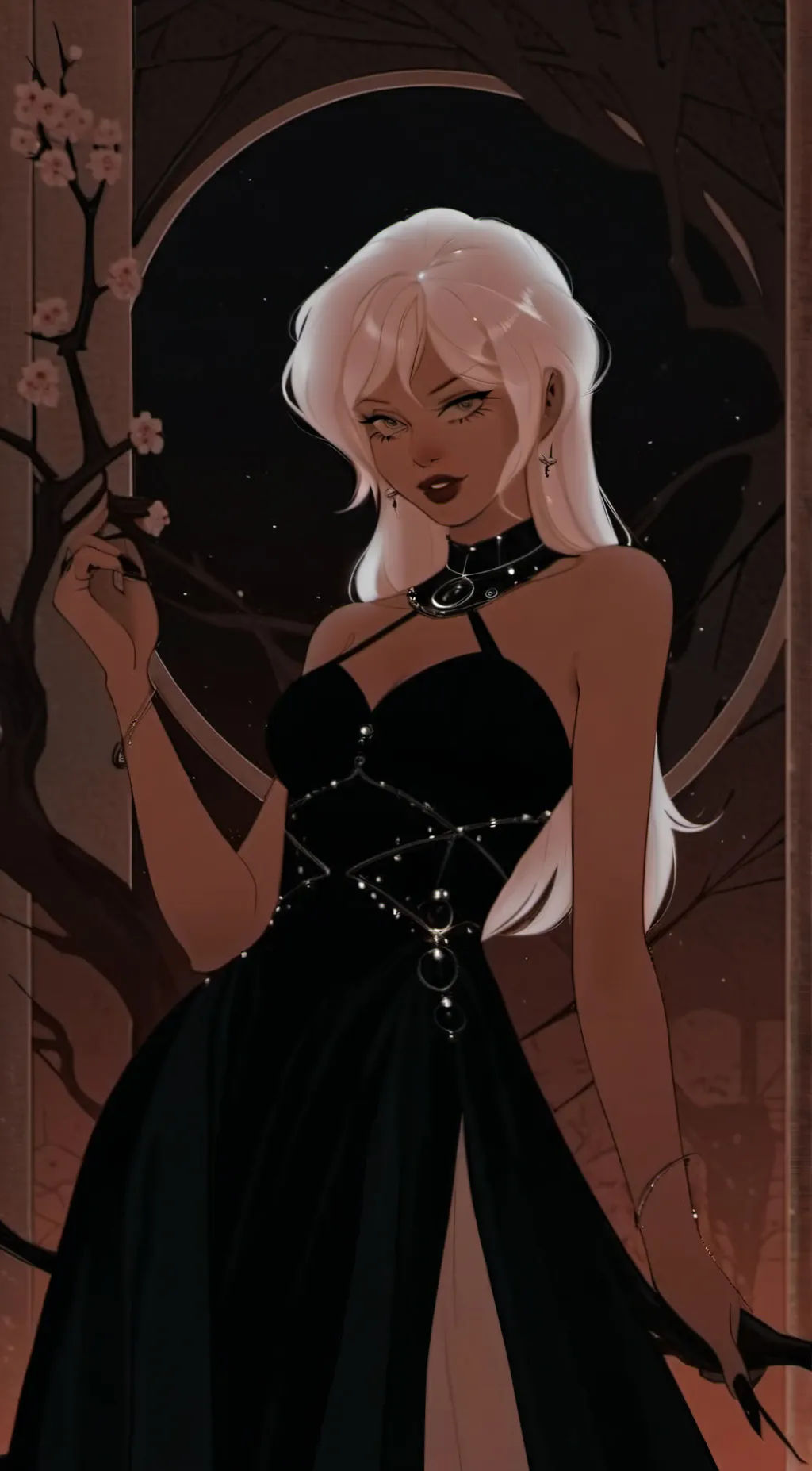 ai character: Issa  background