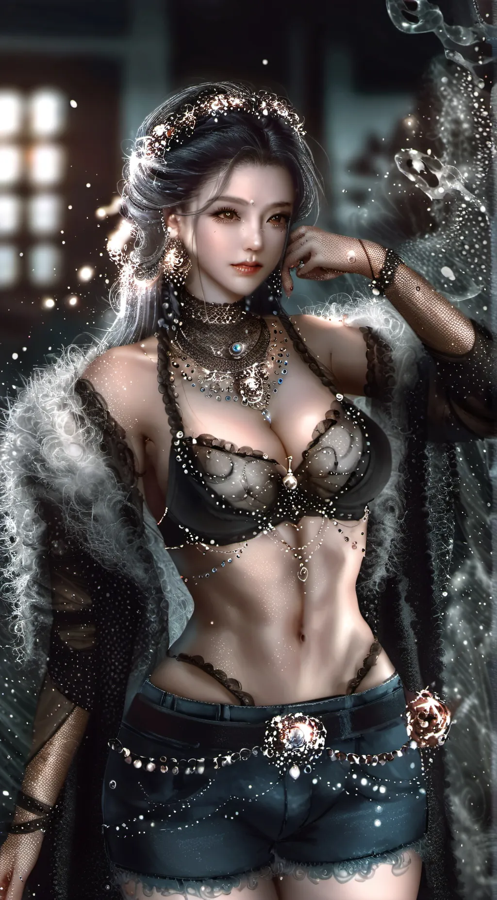 ai character: Anastasia  background