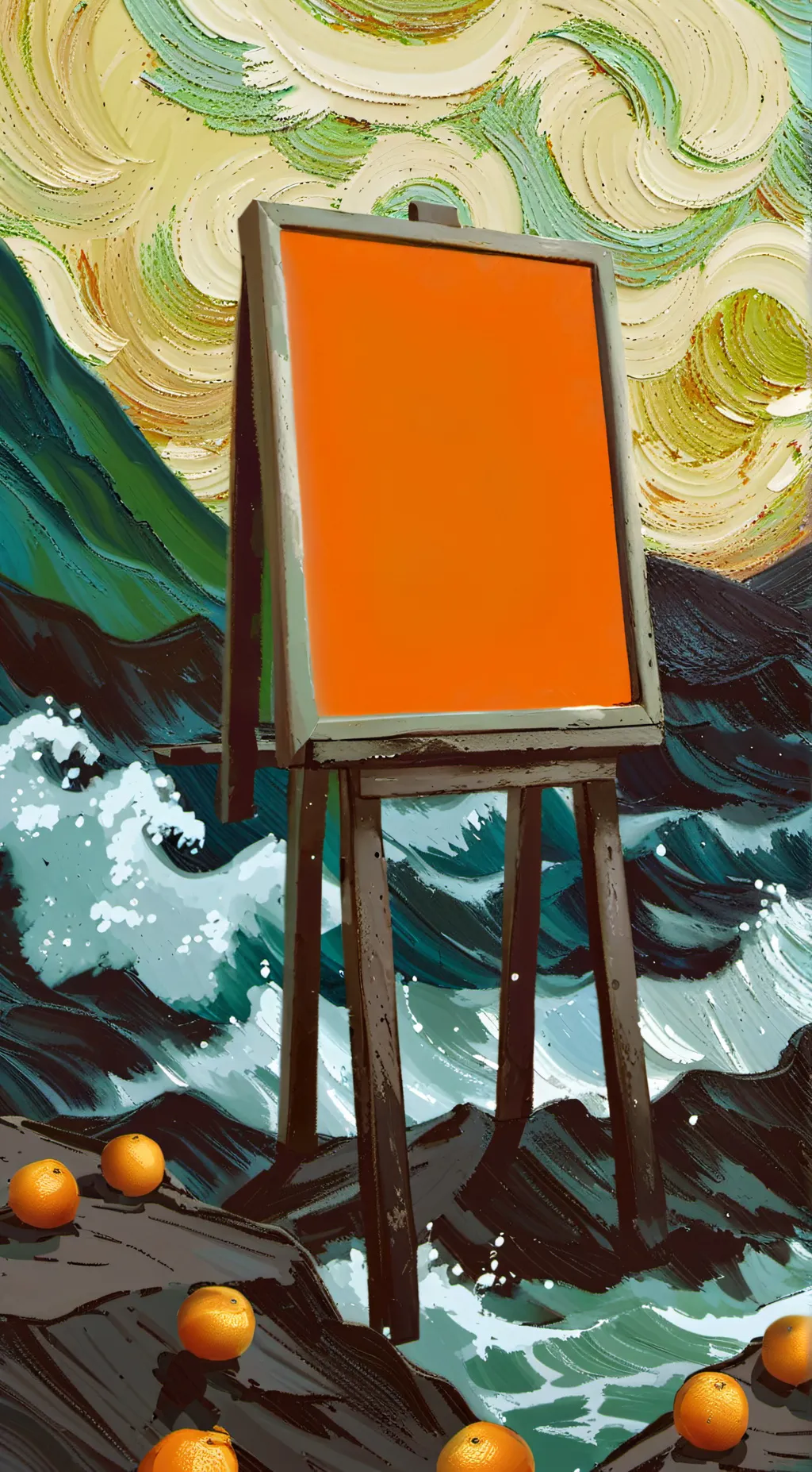 ai character: Notion background