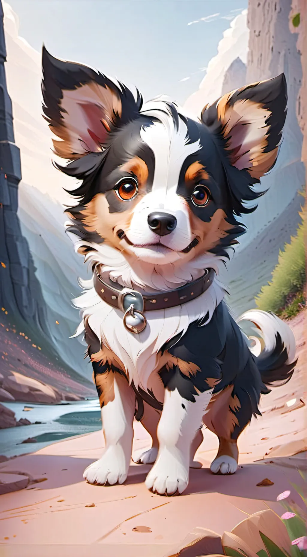 ai character: Lilly background