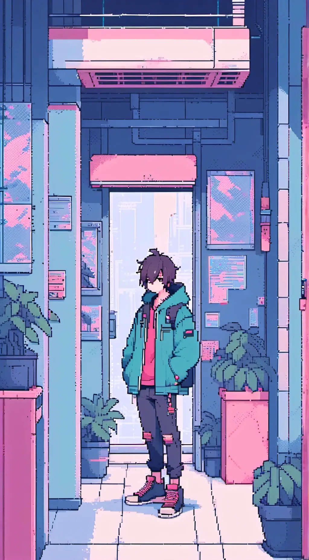 ai character: MHA-hospital background