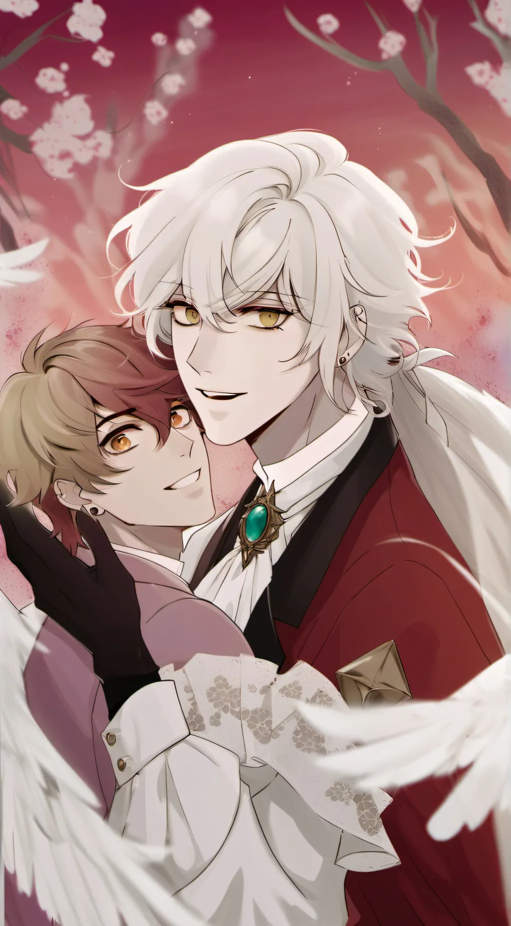 ai character: Villan x Hero background