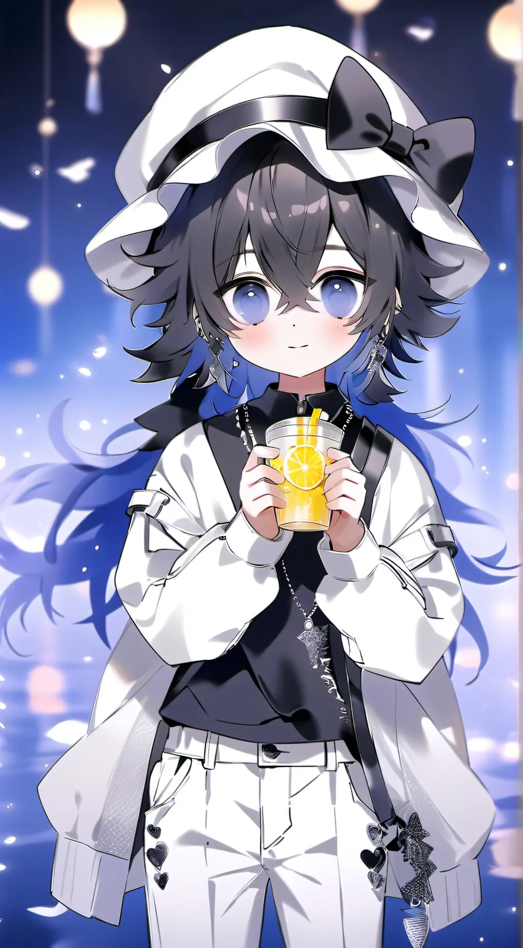 ai character: binky background