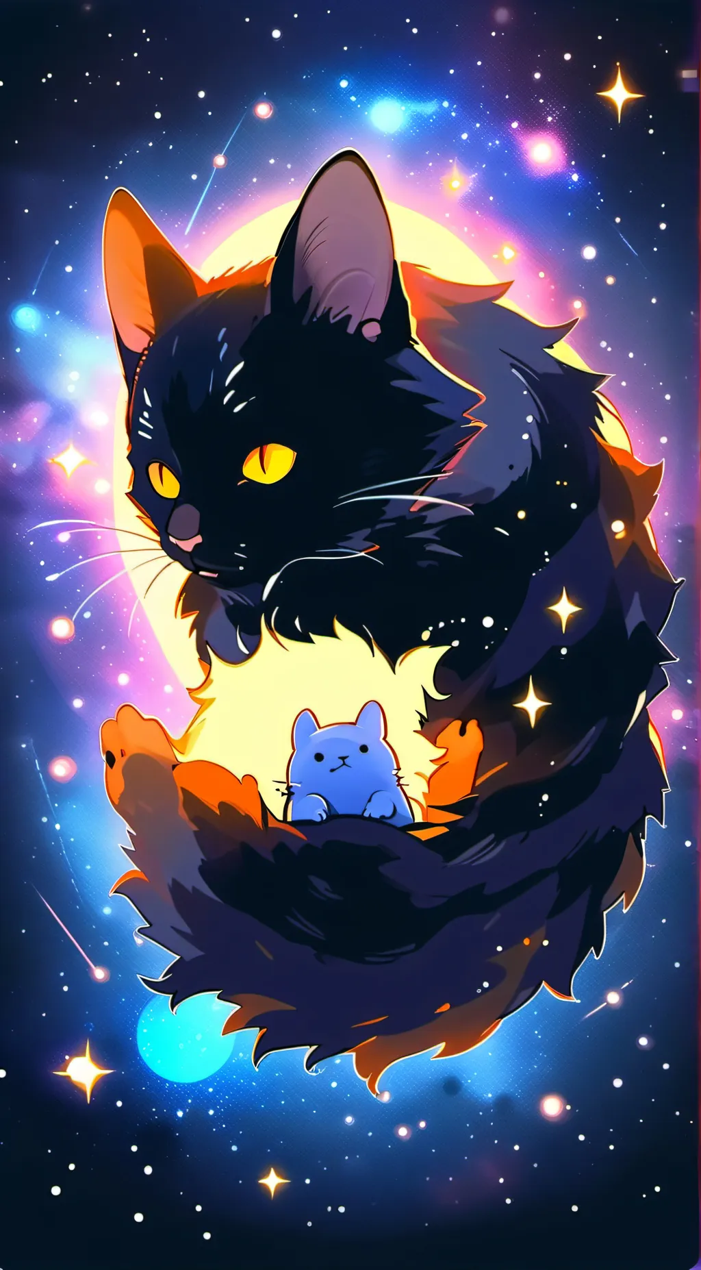 ai character: catnap background