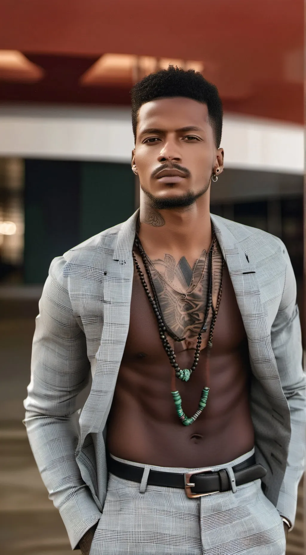 ai character: Michael Nkosi background