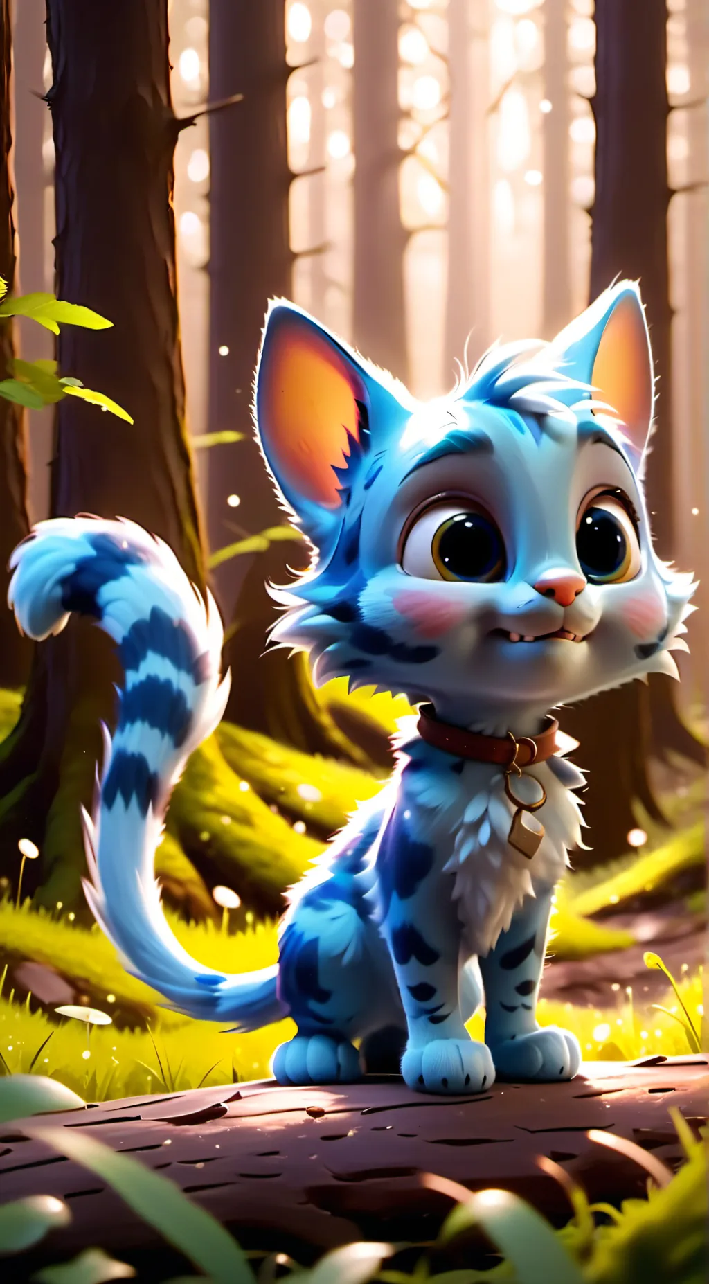 Talkie AI - Chat with Smurf cat