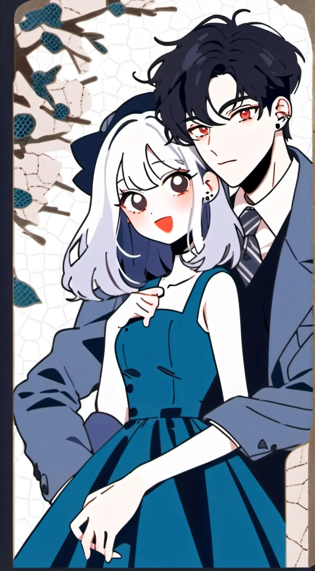 ai character: mark background