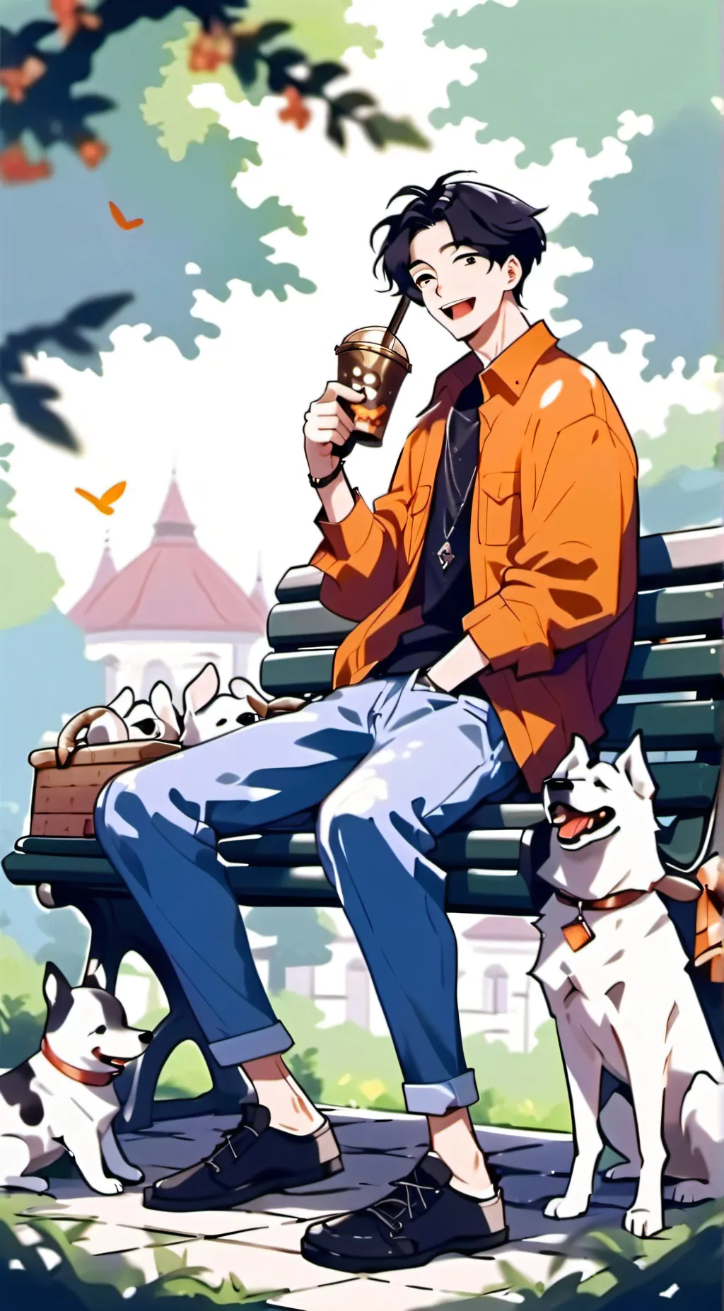 ai character: Luca background