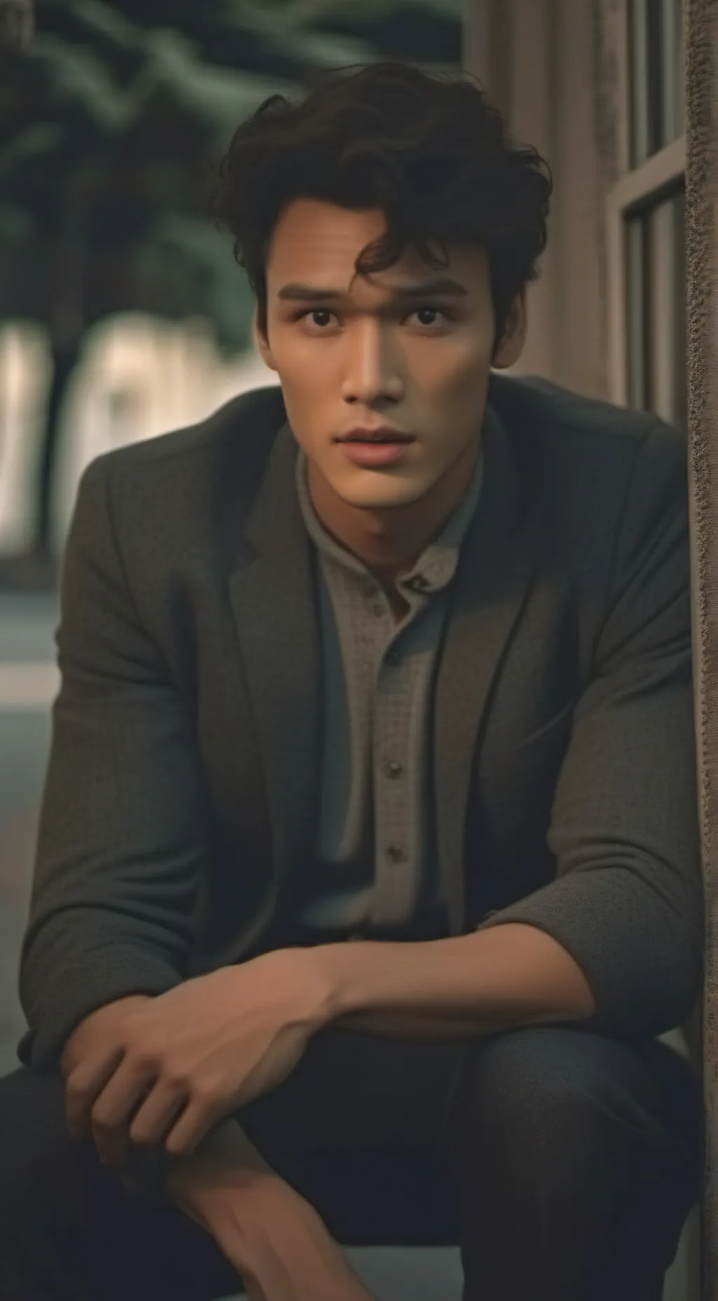 ai character: Mattheo riddle background