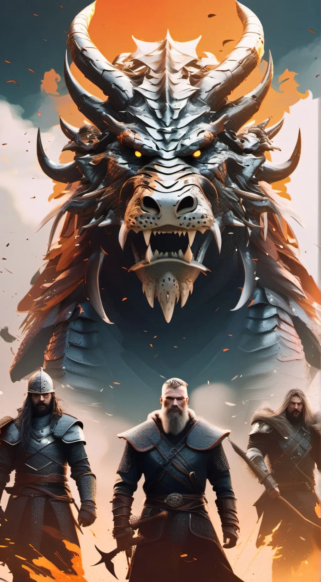 ai character: Semurai knights vi background