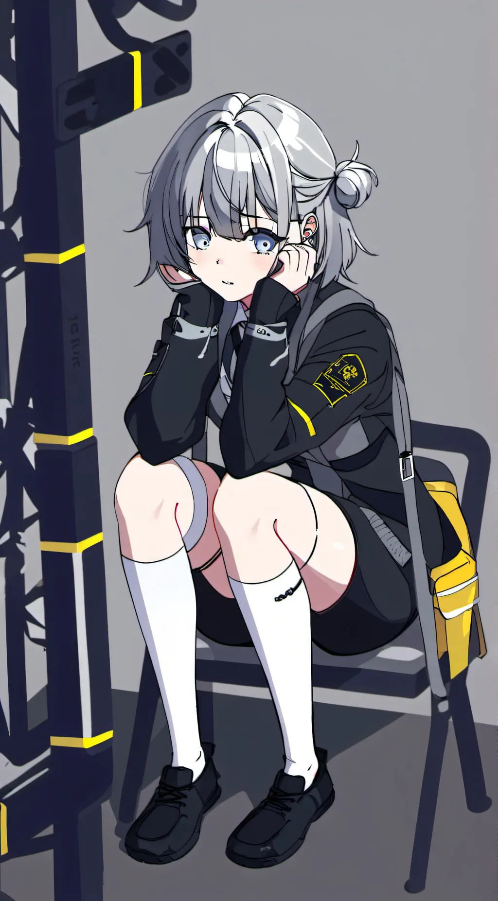 ai character: Katie  background