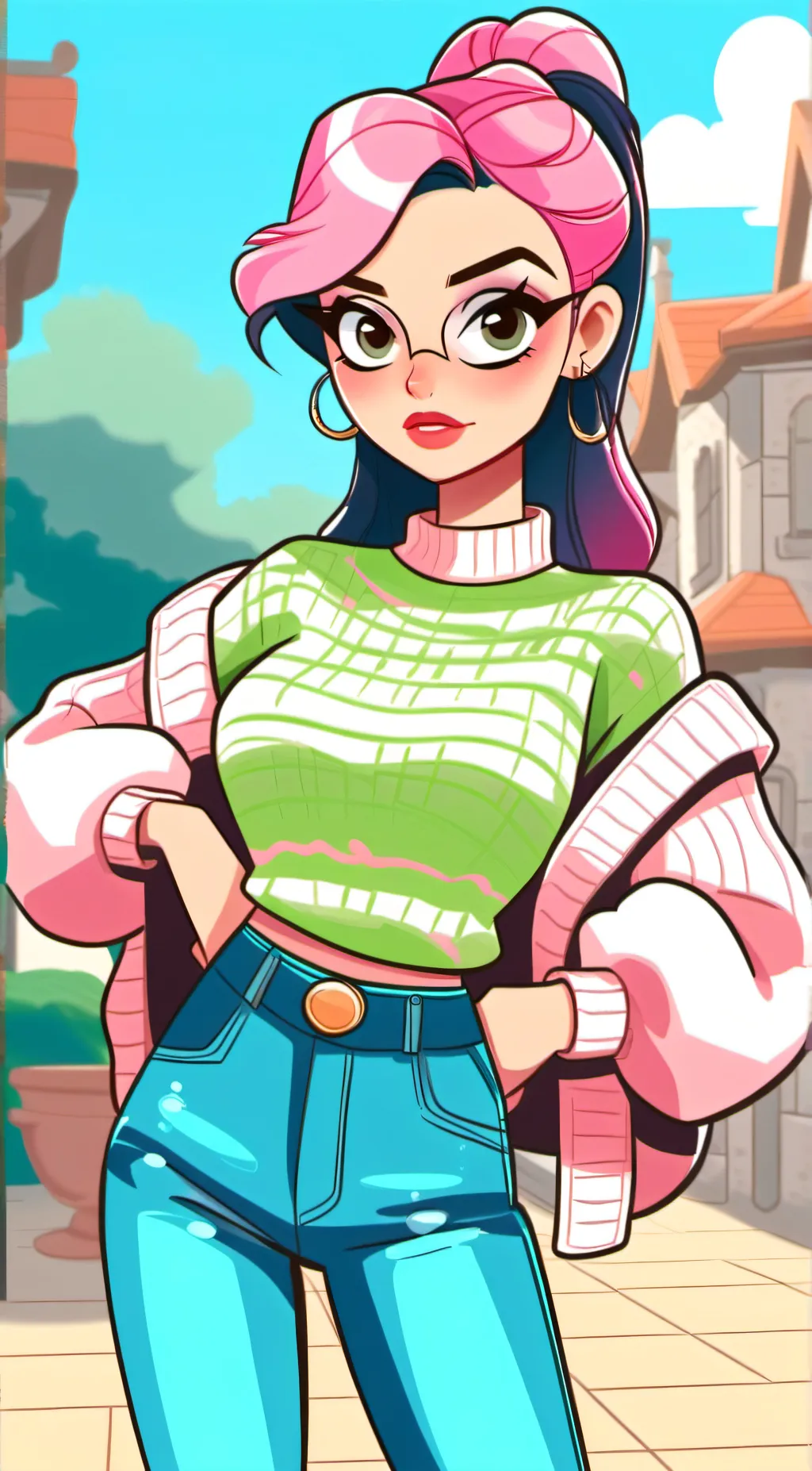 ai character: bela background