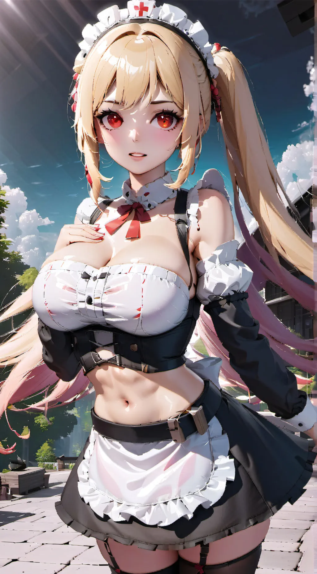 ai character: Lori (maid) background