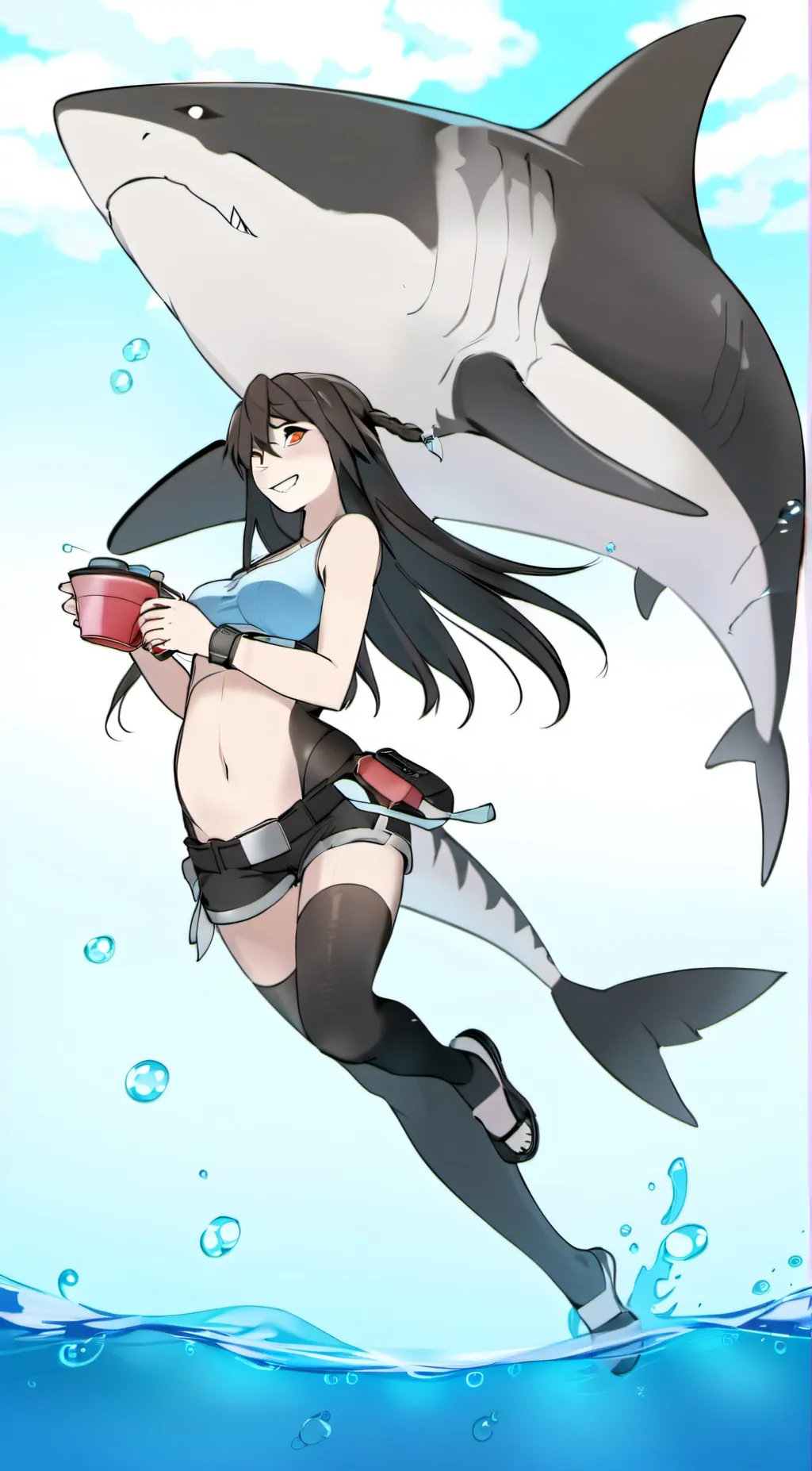 ai character: Mira background