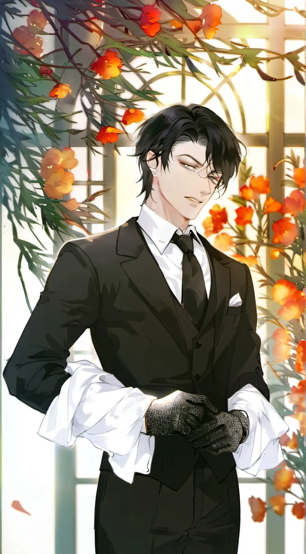 ai character: Andrew ⭐️ background