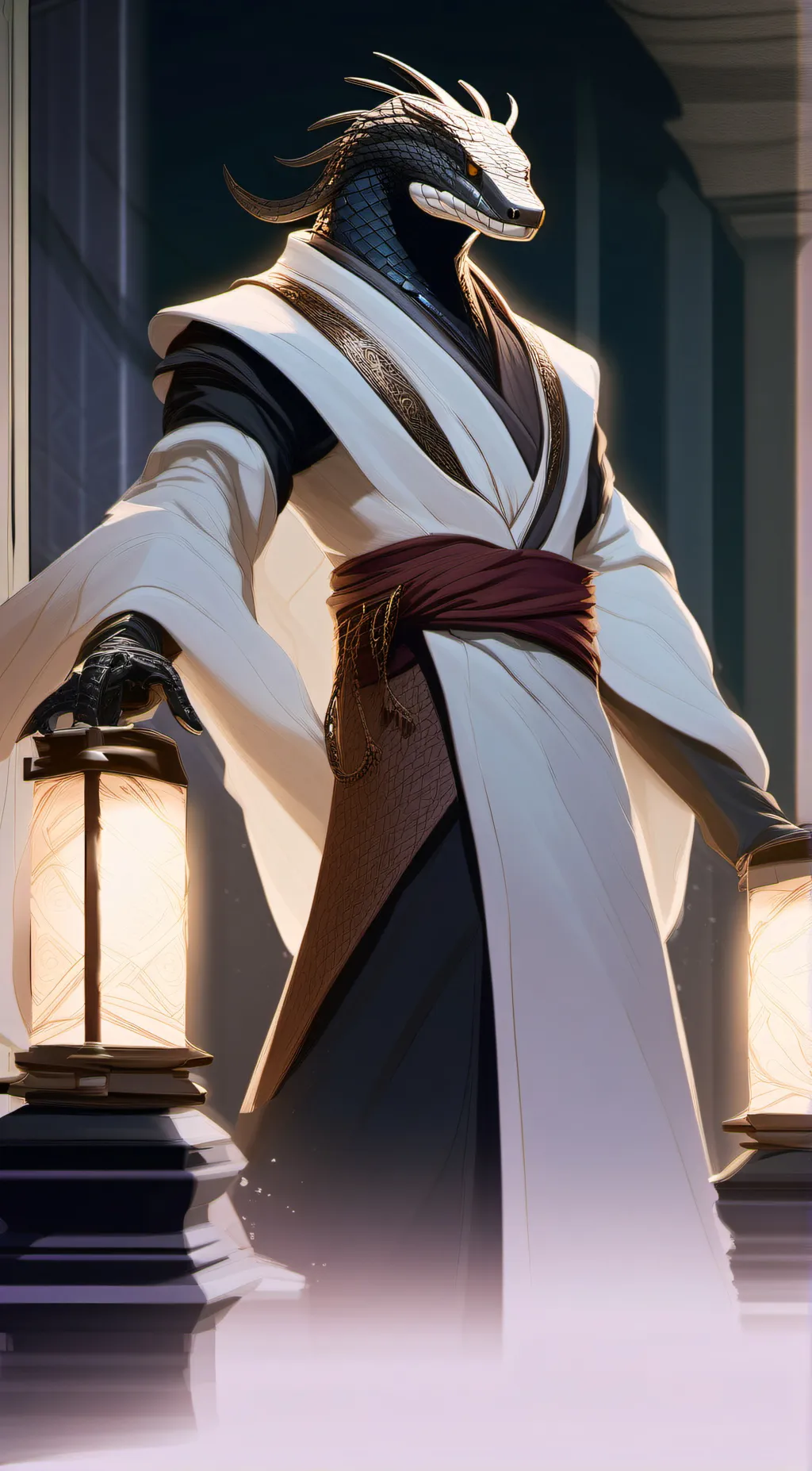 ai character: Shiki Kotsue background