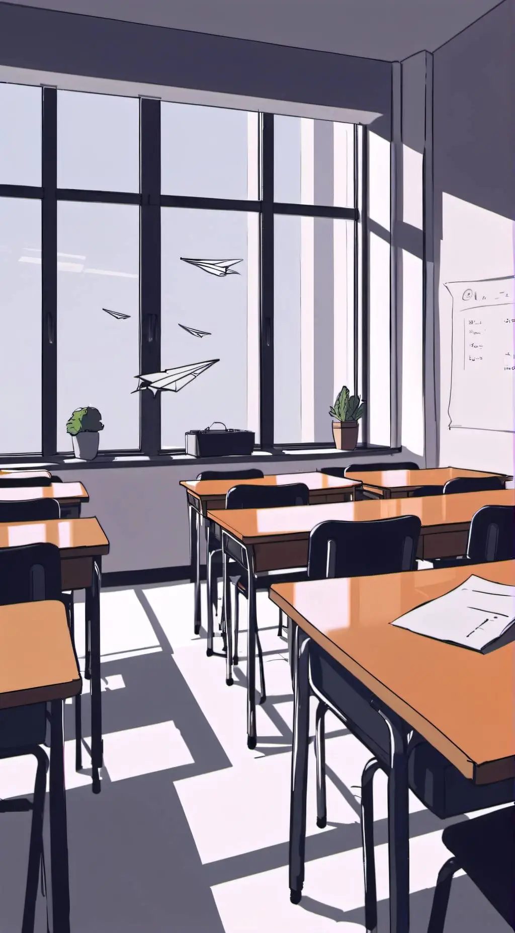 ai character: MHA- SPOOKY- background