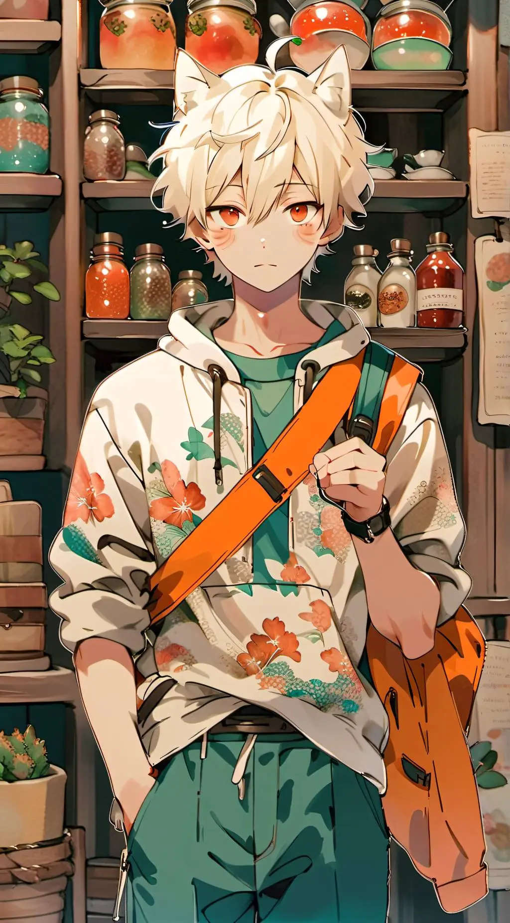 ai character: Kai Kamahiri background