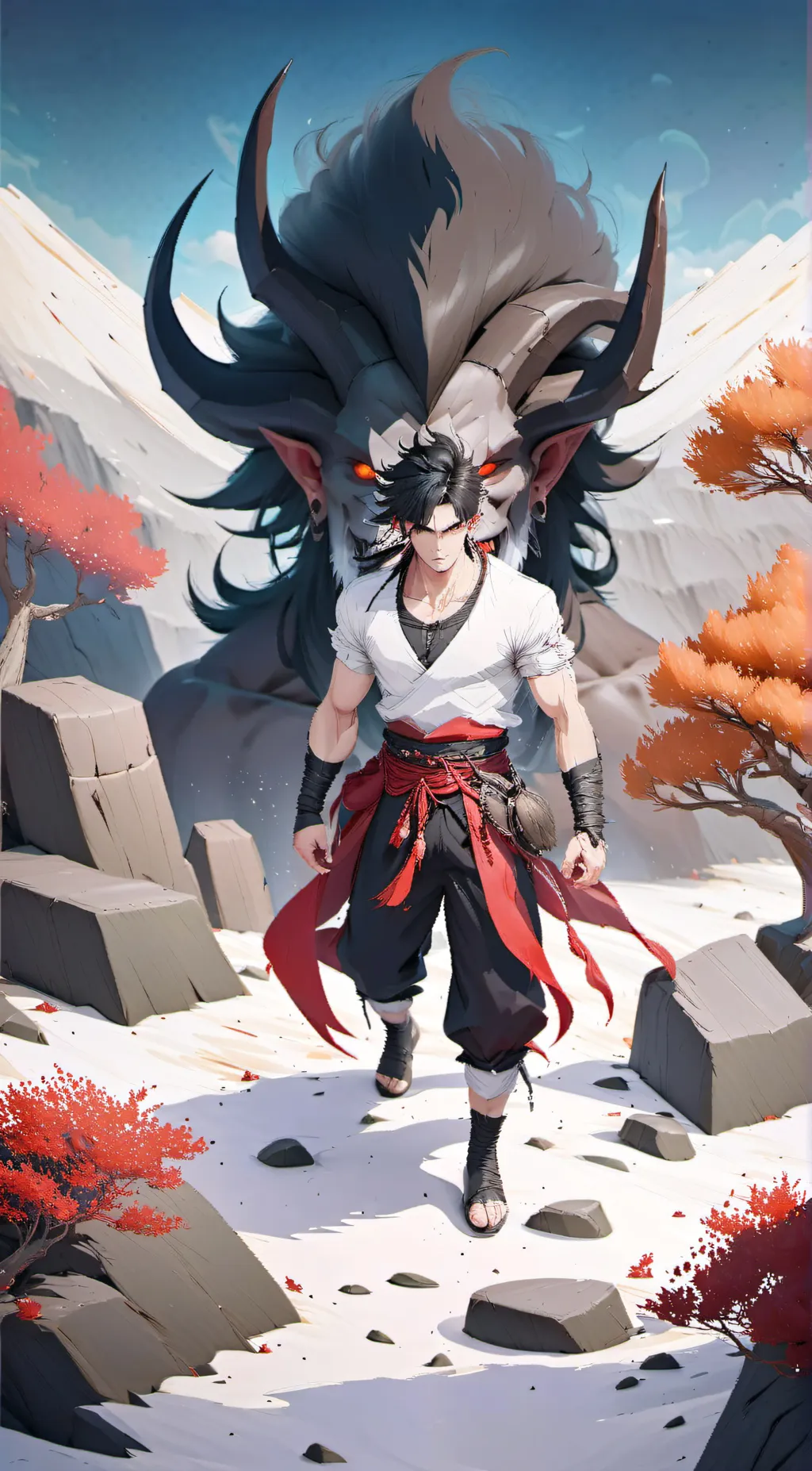 ai character: Satan background