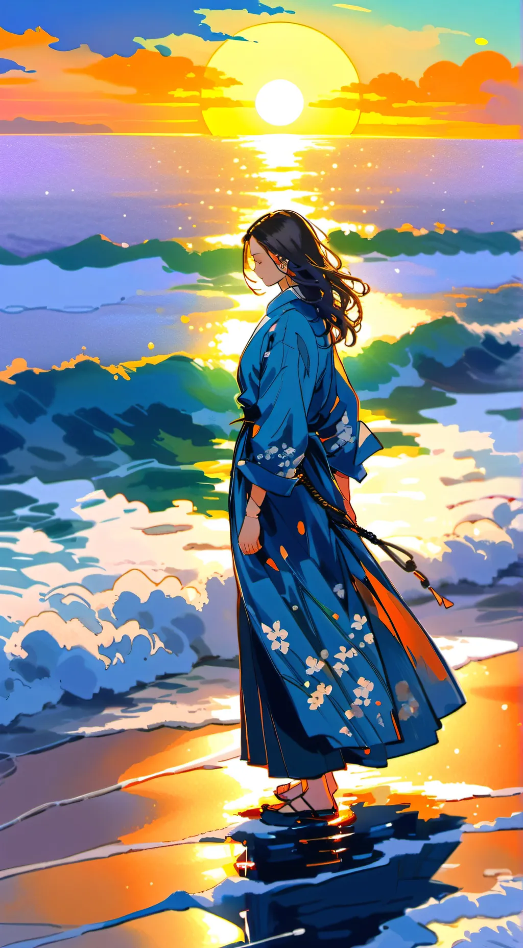 ai character: Ayumi background