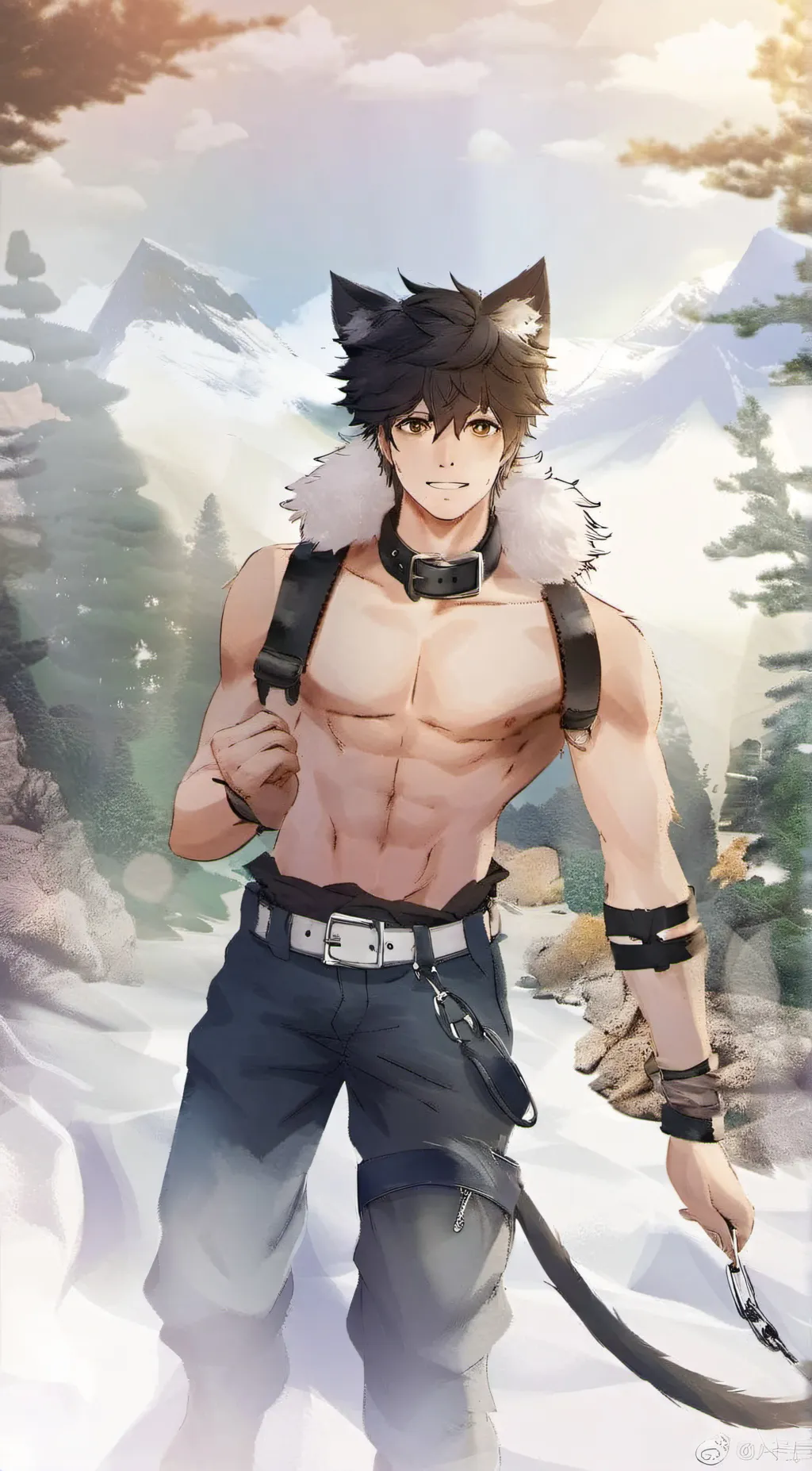 ai character: Jackson  background