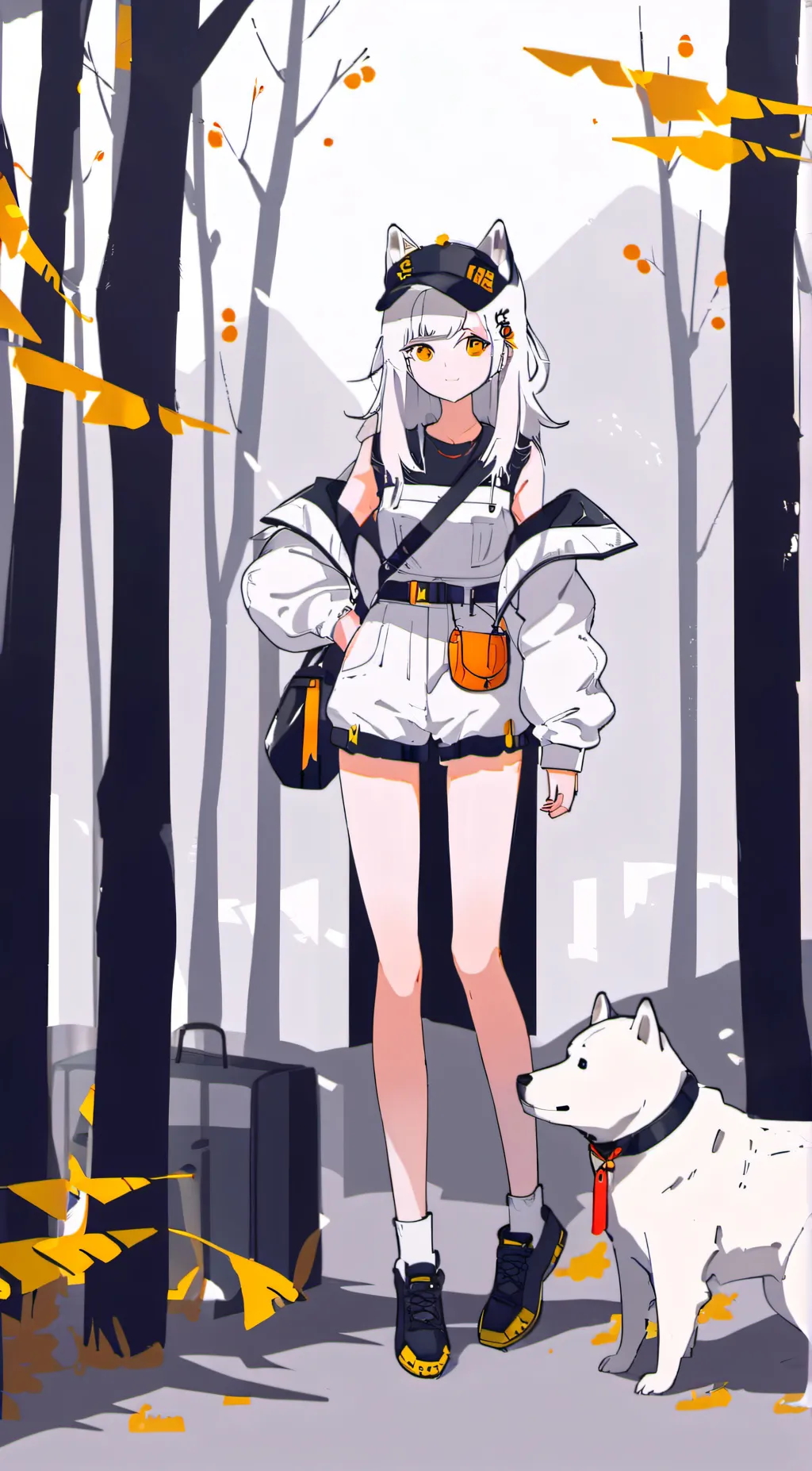 ai character: NINA background