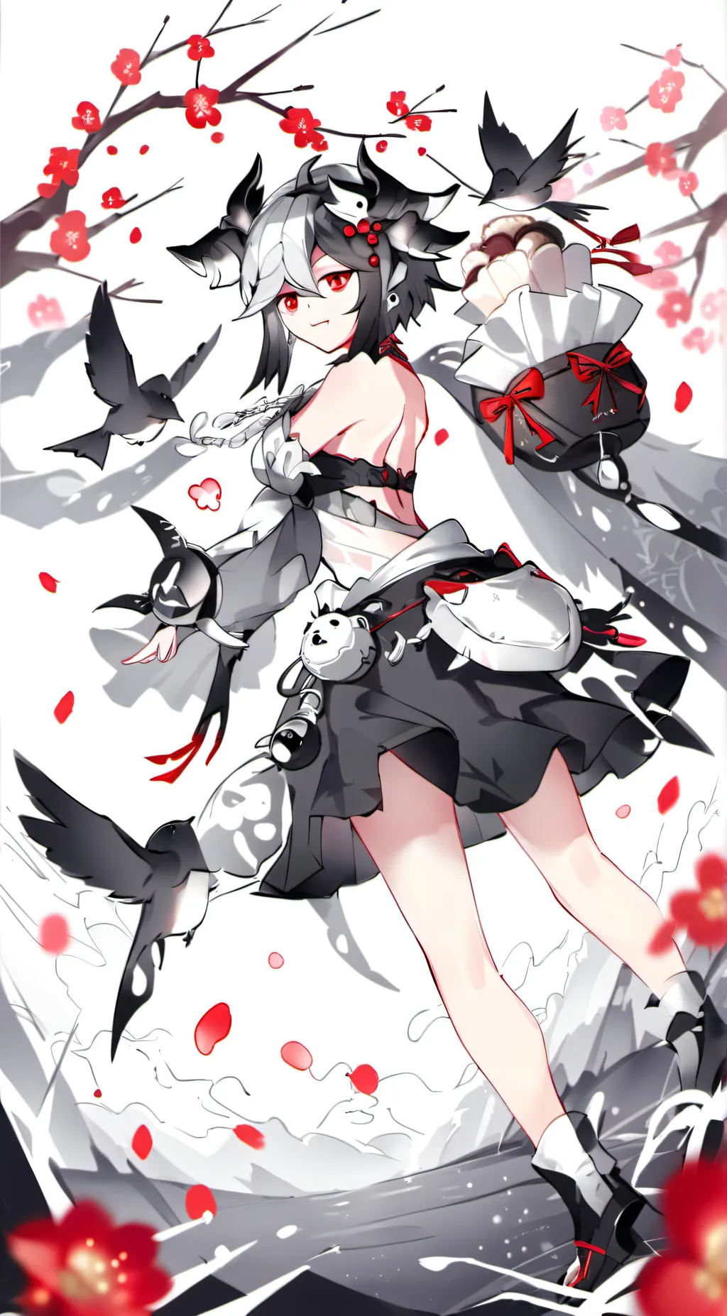 ai character: Fpe x mha background