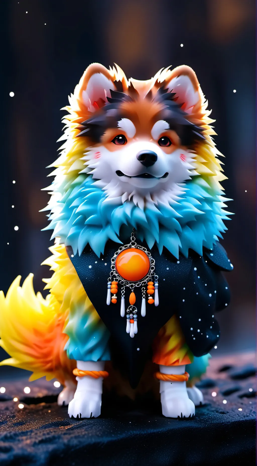 ai character: iris background