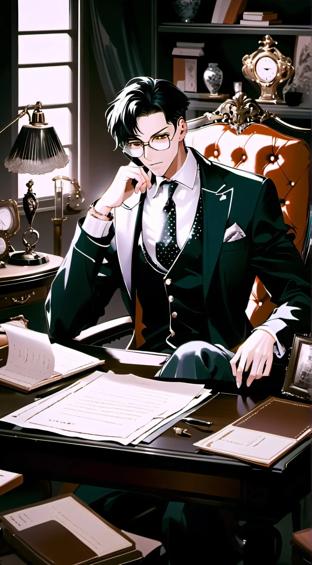 ai character: markus  background