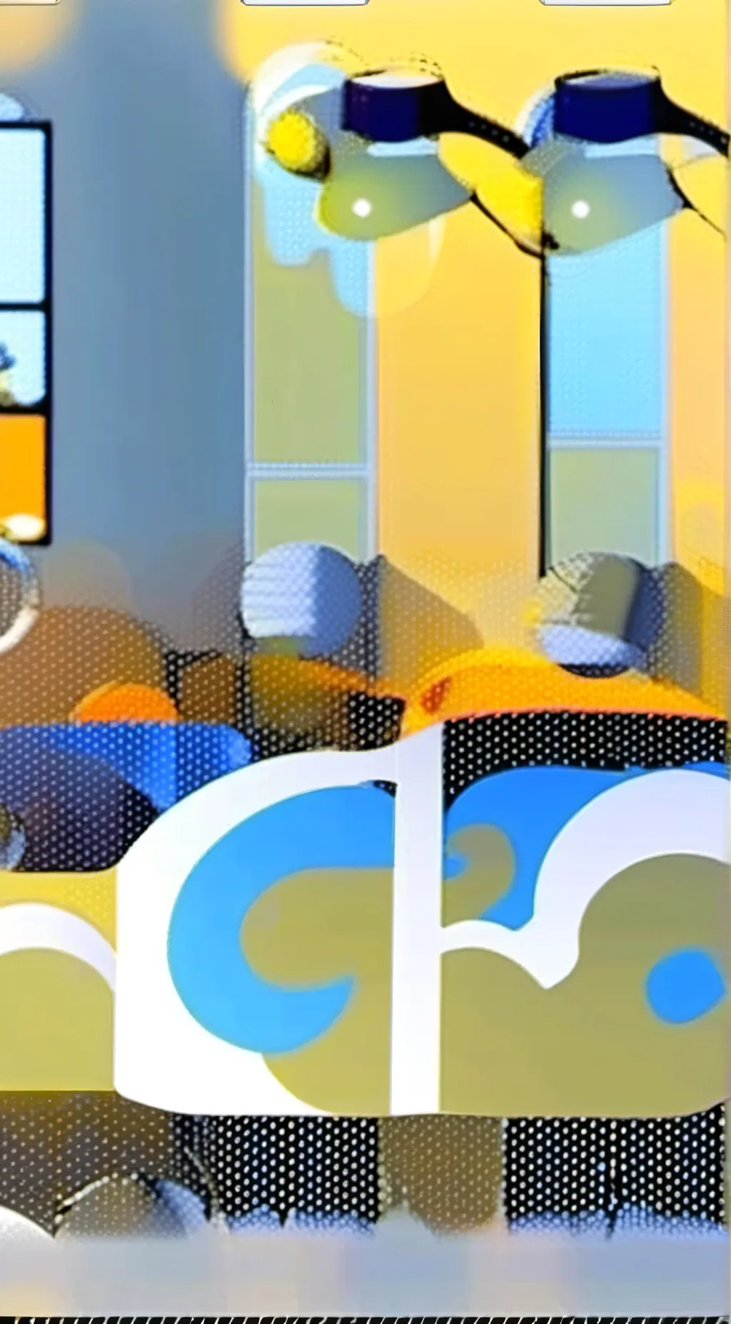 ai character: Bluey background